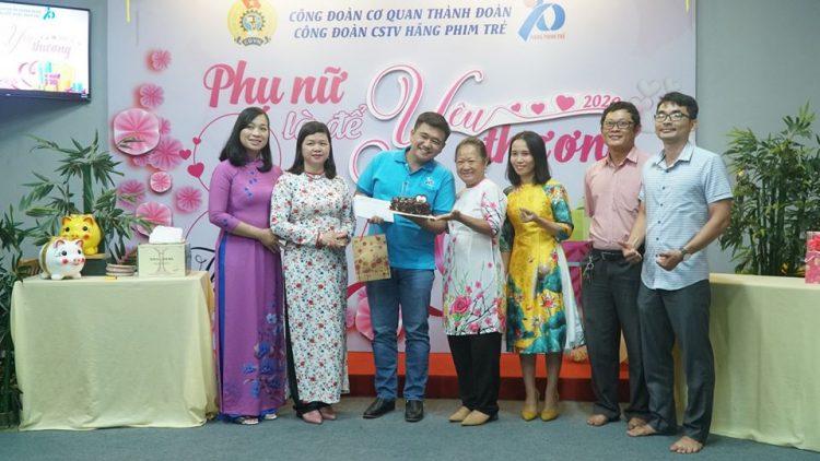 Công Đoàn Hãng Phim Trẻ tổ chức hoạt động chào mừng ngày Quốc tế phụ nữ 8/3.