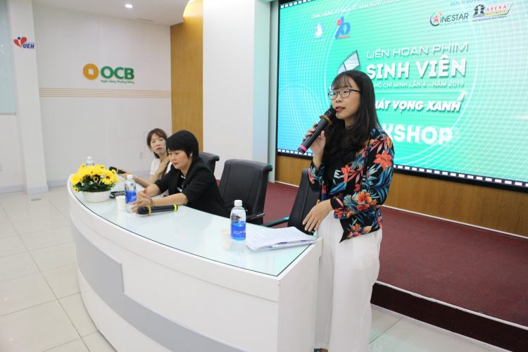 Hãng Phim Trẻ tổ chức Workshop Liên hoan phim sinh viên tại cụm 1 Đại học Kinh Tế TPHCM