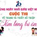 Cuộc thi vẽ tranh và làm thiệp với chủ đề “Tấm lòng tri ân”