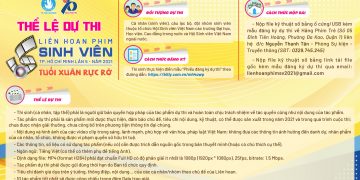 Thể lệ dự thi Liên hoan phim Sinh viên TP.Hồ Chí Minh Lần V – Năm 2021