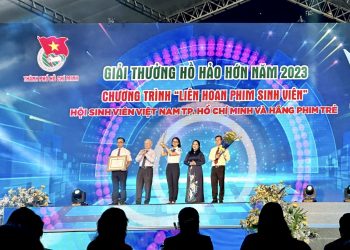 Hãng phim Trẻ vinh dự được trao tặng Giải thưởng Hồ Hảo Hớn với mô hình Liên hoan phim Sinh viên.