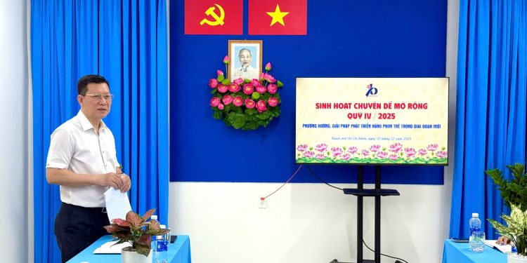 Sinh hoạt chuyên đề mở rộng quý IV/2025: Định hướng phát triển giai đoạn 2026 -2035 của Hãng Phim Trẻ